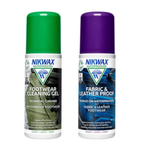 Nikwax Fabric & Leather and Footwear Cleaning Gel 2 x 125ml