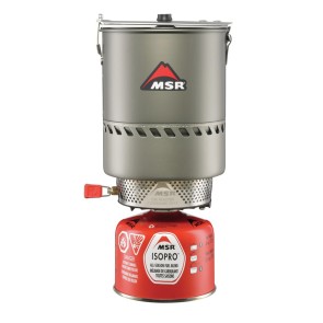 MSR Reactor Gas Stove System 1.7L Pot Fastest Most Fuel-Efficient All-Condition Stove