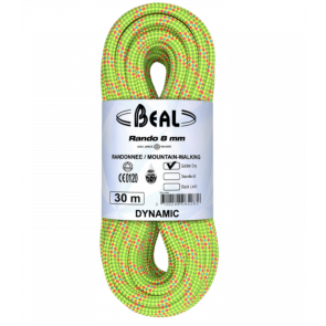 Beal Rando 8mm Confidence Dynamic Mountaineering Walking Rope