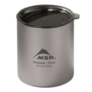 MSR Titan Double Wall Mug Double wall performance that’s light enough for the backcountry