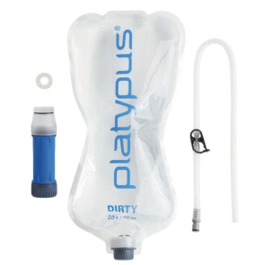 Platypus QuickDraw 2L Filter System Fast and Easy Ultralight Squeeze Filter with more Water Capacity
